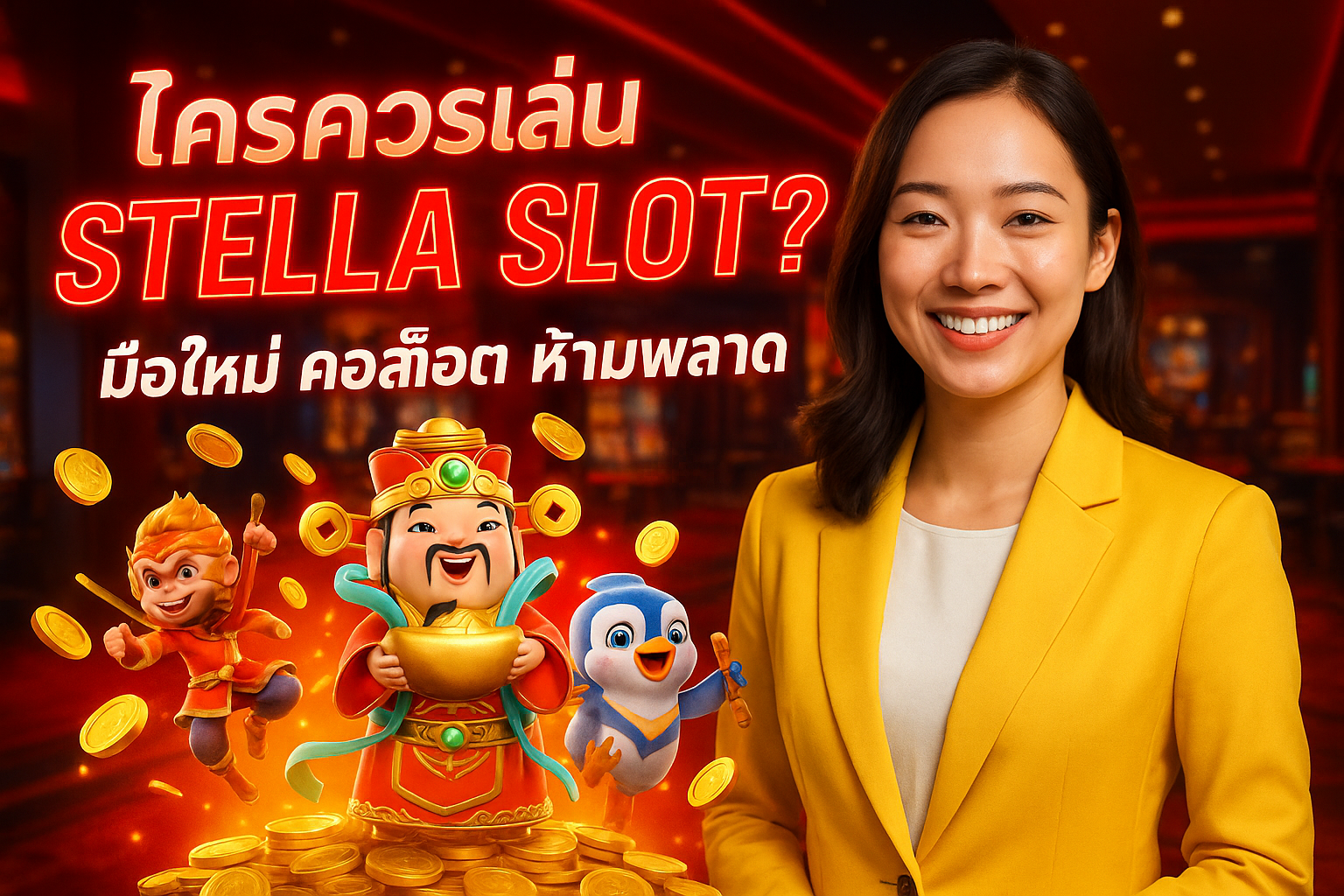 ใครควรเล่น STELLA SLOT? มือใหม่ คอสล็อต ห้ามพลาด