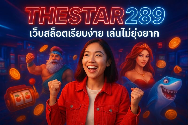 THESTAR289 เว็บสล็อตเรียบง่าย เล่นไม่ยุ่งยาก